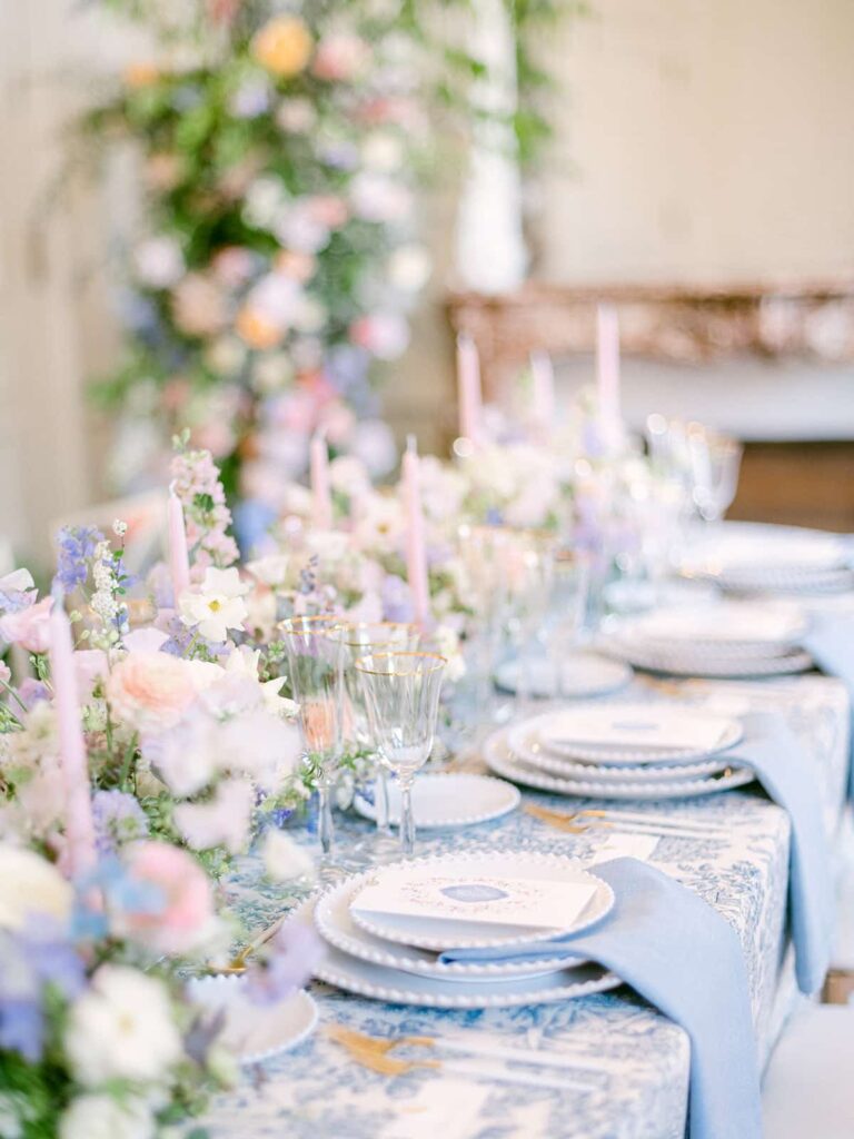wedding table france