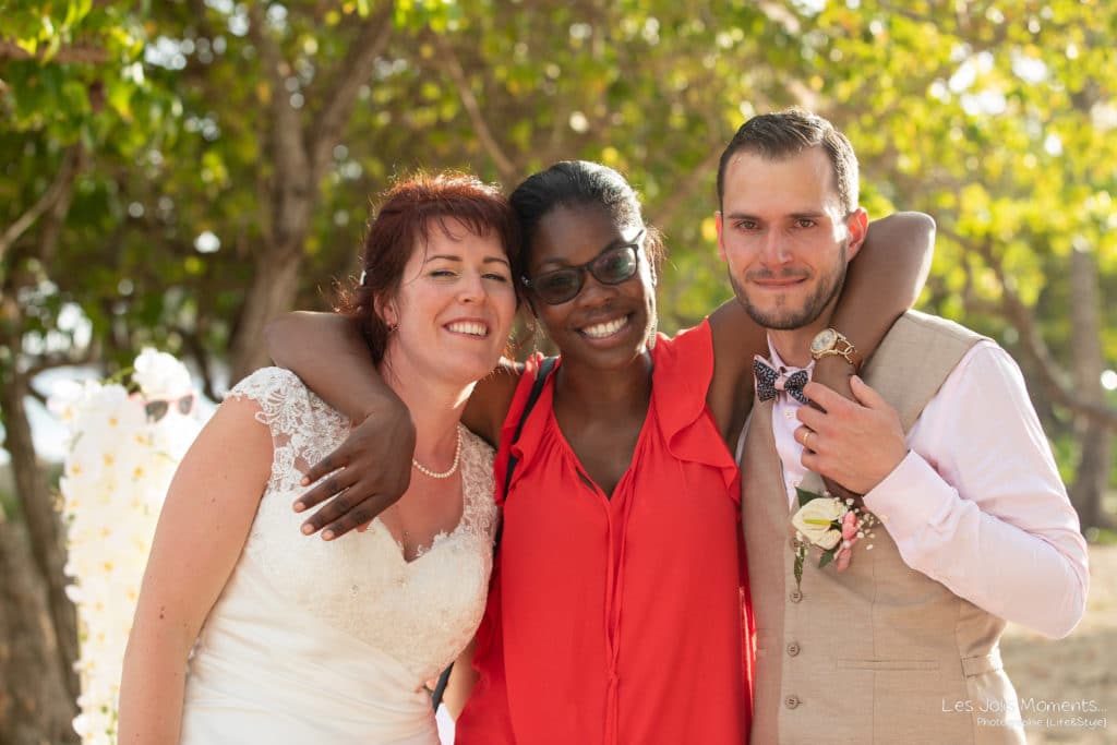 Mariage intime à la Martinique