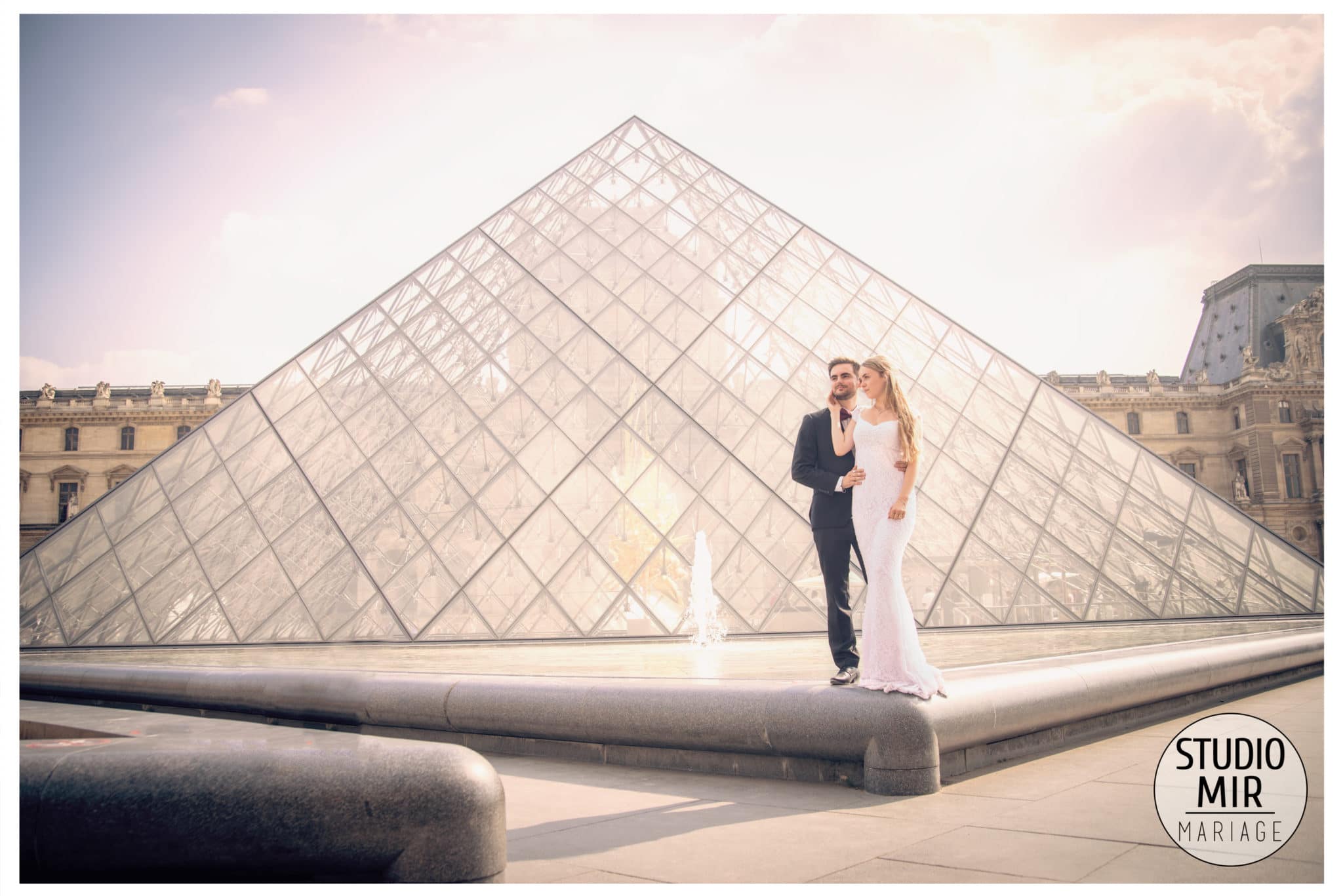 Proposal in Le Louvre - Organsa Wedding Planner Paris