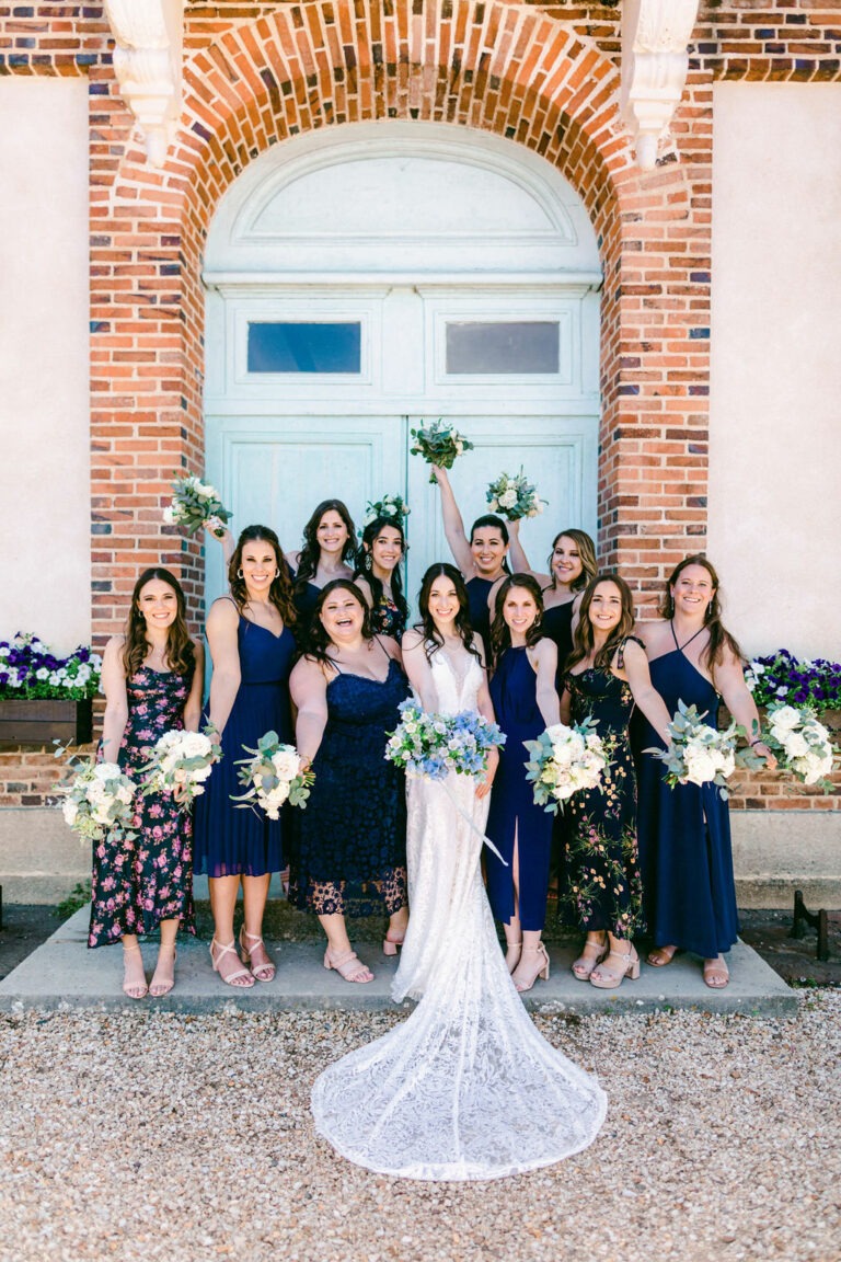 Demoiselle d'honneur et mariée - wedding planner bourgogne