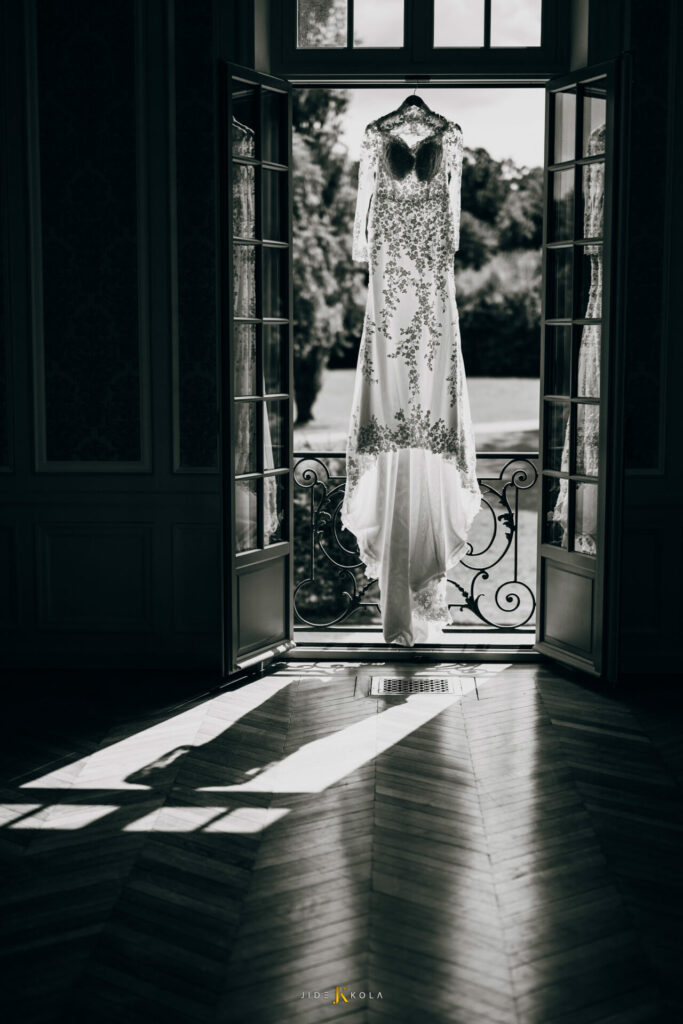 bridal gown