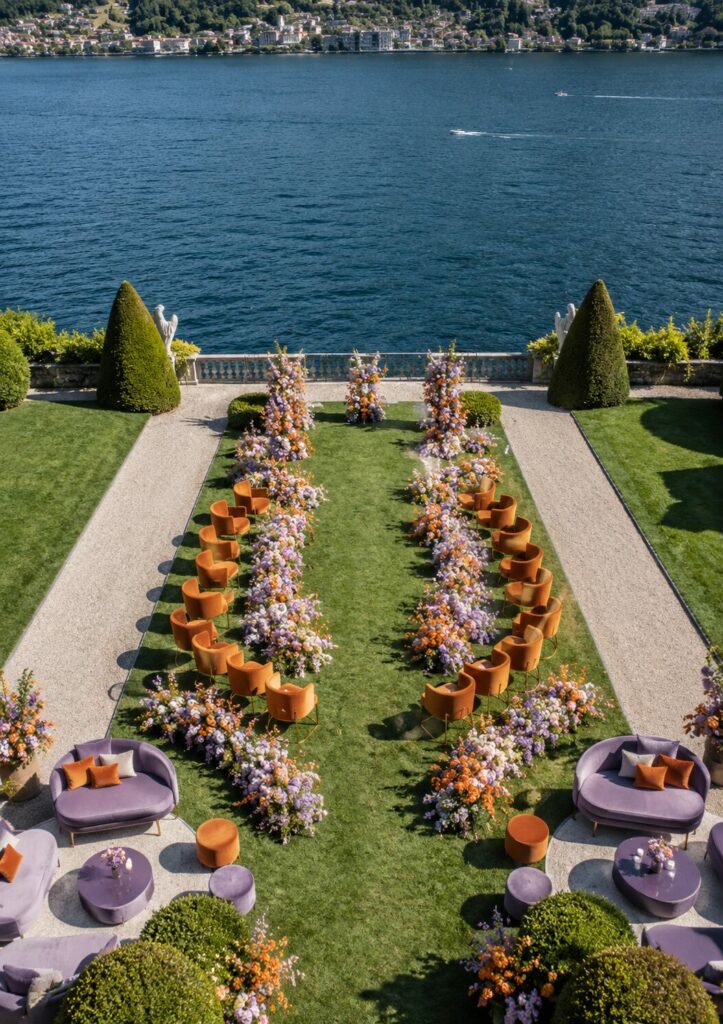 Destination wedding at Lake Como, Italy